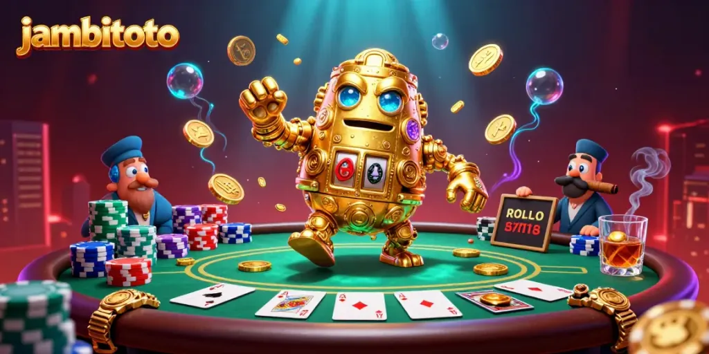 Experience exciting gameplay at jambitoto with dynamic poker elements and vibrant gaming visuals.