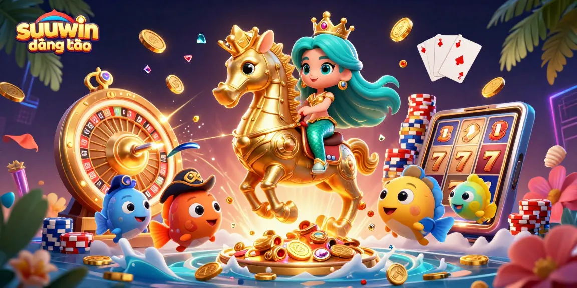 Experience suuwin đăng nhập with vibrant casino elements and dynamic characters in a thrilling online gaming atmosphere.
