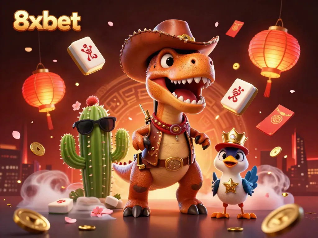 Experience thrilling gameplay with 8xbet through immersive casino elements and vibrant characters.