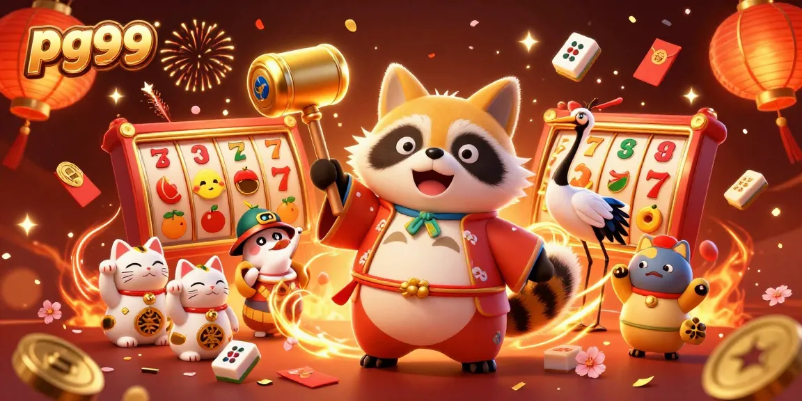 Experience dynamic gameplay at pg99 with colorful characters and exciting slot elements in one vibrant scene.