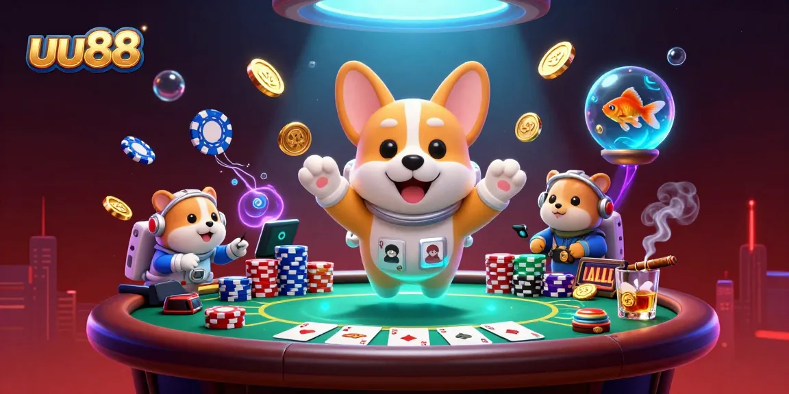 uu88 players engaging in thrilling casino action within a zero-gravity space station