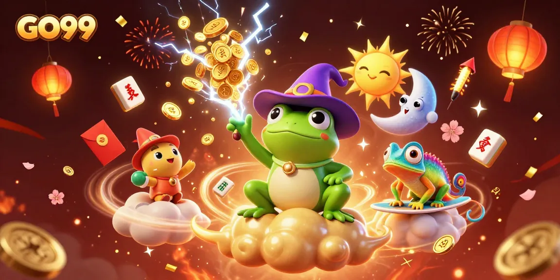Experience thrilling gameplay at GO99 with vibrant winning energy and dynamic casino elements.