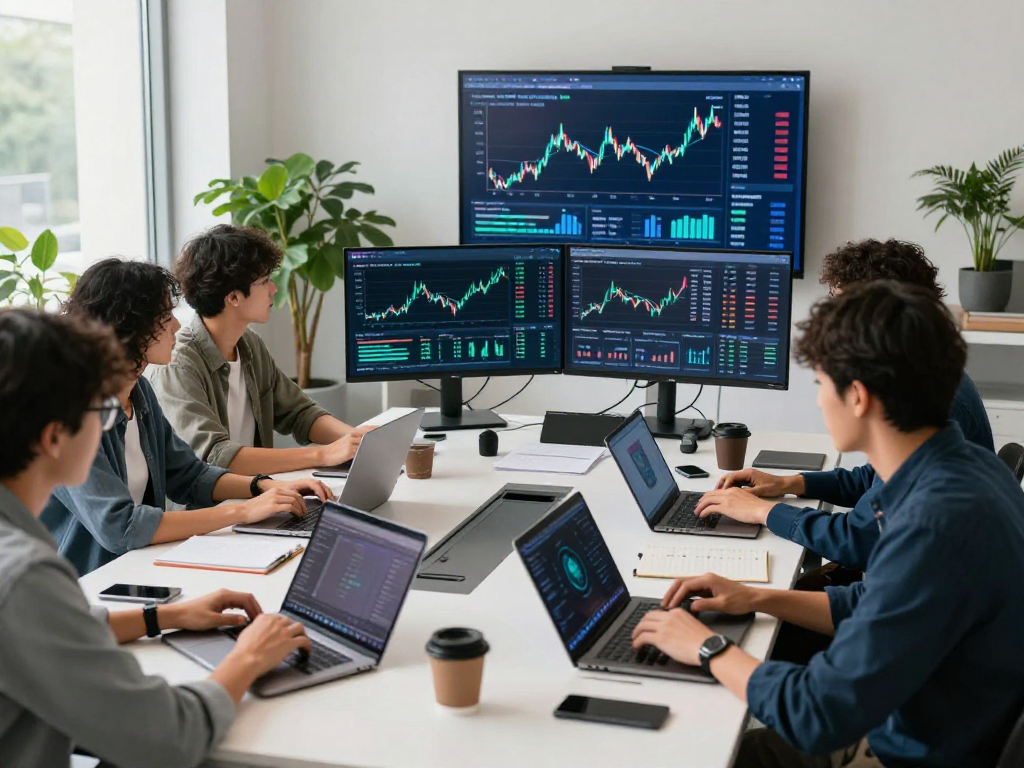 Team collaboration on Tornado Cash features in modern workspace showcasing blockchain finance innovations.