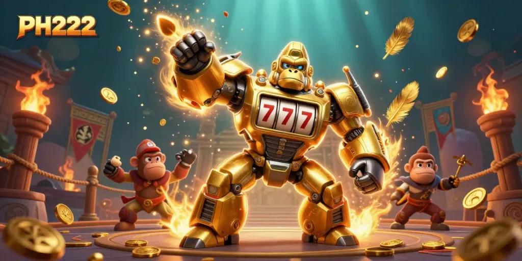 Join the PH222 gaming experience with explosive visuals and dynamic casino elements.