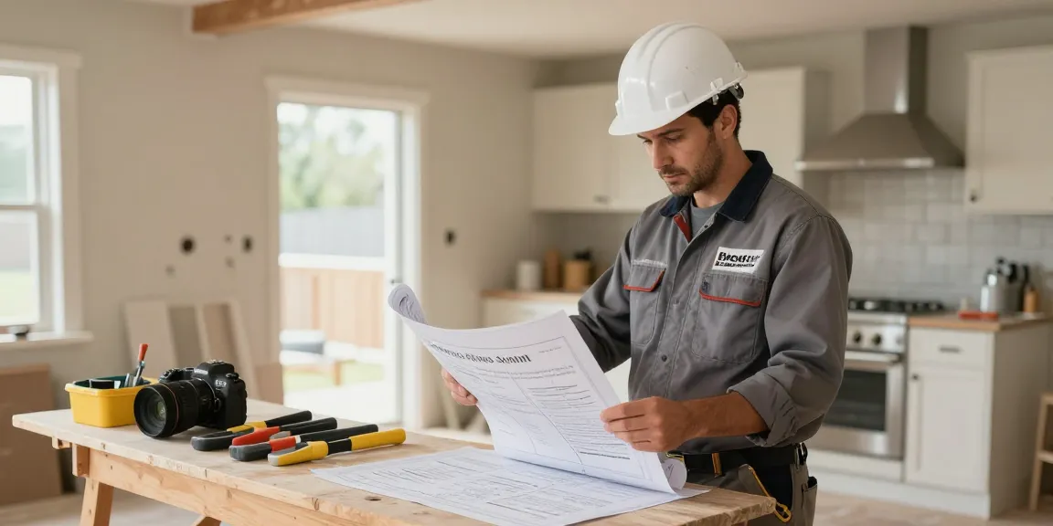 la68: Trusted provider of local services, professional contractor at home renovation site.