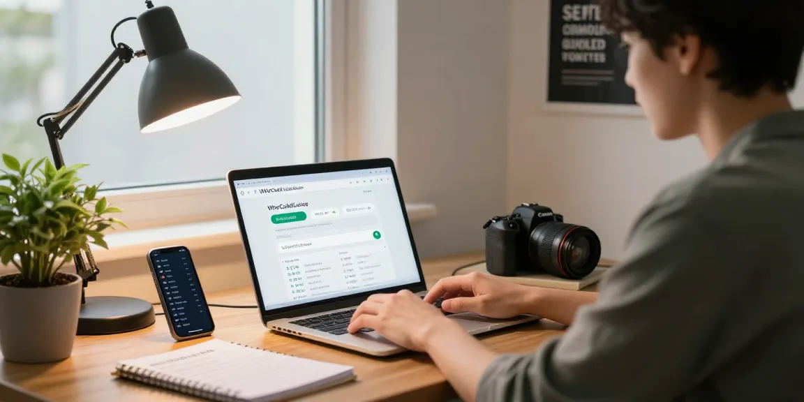 Discover who called me with a reverse phone lookup in a modern home office setting.