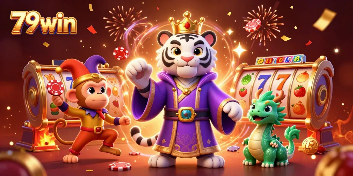 Experience thrilling fun with 79win's vibrant casino adventure featuring dynamic game elements.