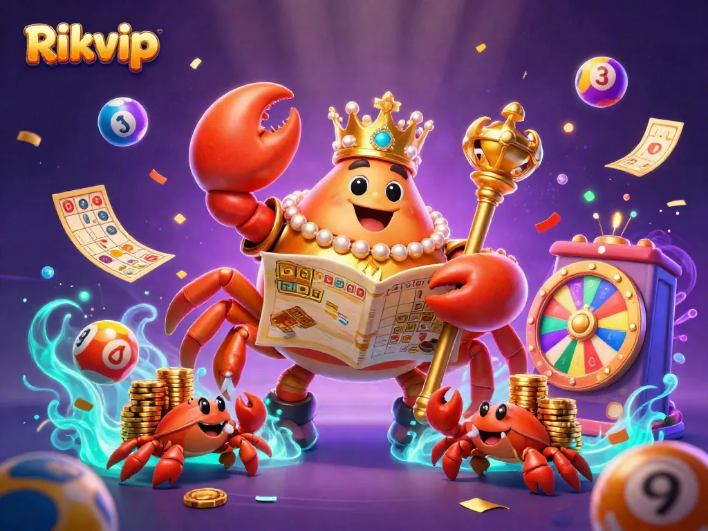 Experience the excitement of Rikvip with a golden crab and undersea treasures!