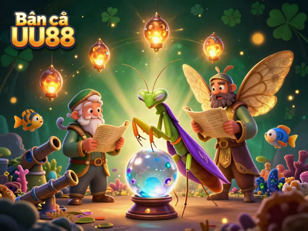 Experience thrilling gameplay with Bắn cá UU88 as fortune-telling characters guide players through exciting fish shooting adventures.