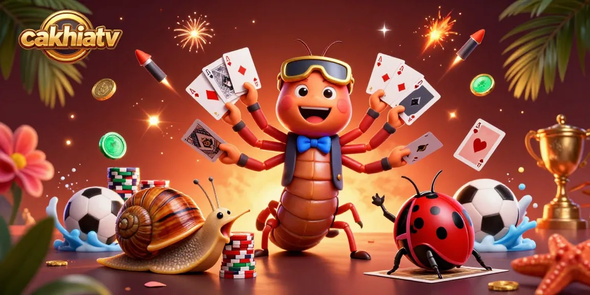 Cakhiatv showcases action-packed sports betting with a lively dealer and interactive game elements.