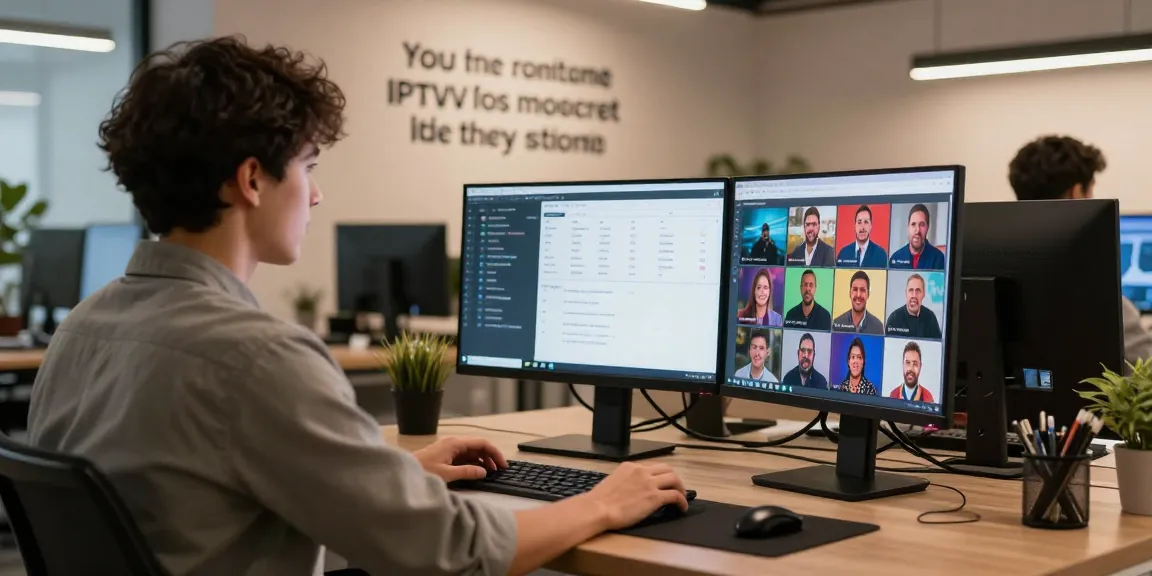 IPTV Reseller UK managing customer accounts in a trusted professional environment