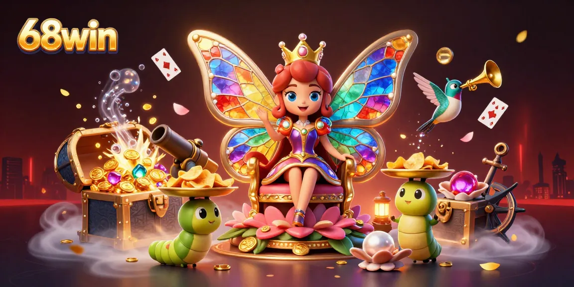 Engage with 68win's thrilling world featuring vibrant characters and dynamic treasures.