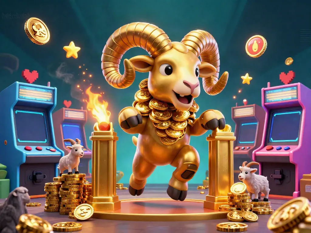 Experience the thrill of hitclubb with a vibrant 3D illustration showcasing a golden ram charging through a dynamic casino atmosphere.