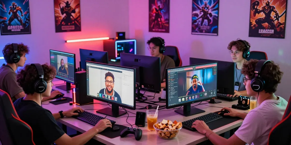 Join the vibrant community at discordtree.com with gamers engaging in lively discussions and gaming sessions.