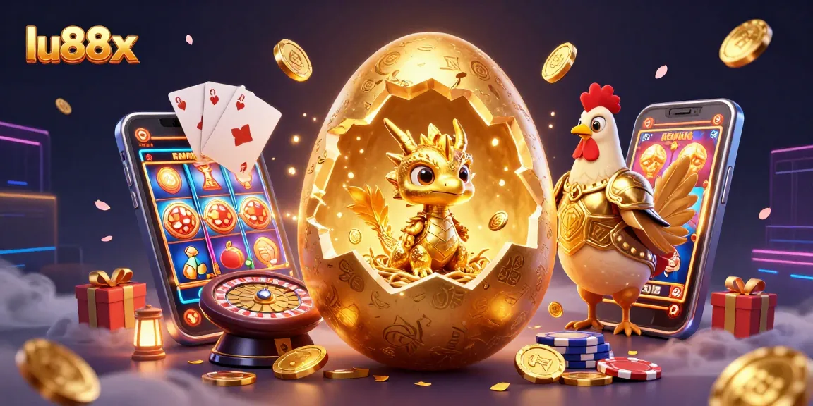 Engage in thrilling gameplay at lu88x with captivating golden dragon and vibrant slots.