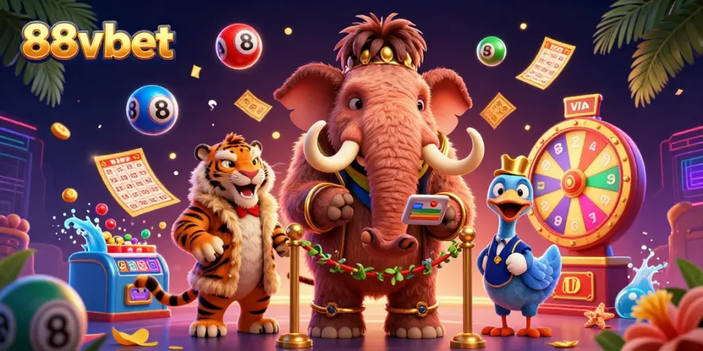 Experience thrilling wins with 88vbet's vibrant casino scene featuring lottery elements.