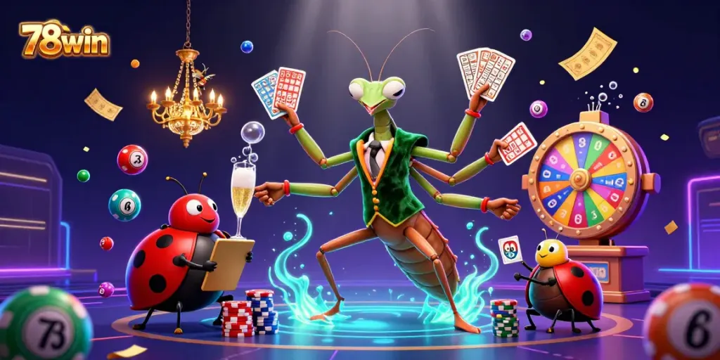 Engage with the vibrant world of 78win's online casino, featuring card games and jackpots.