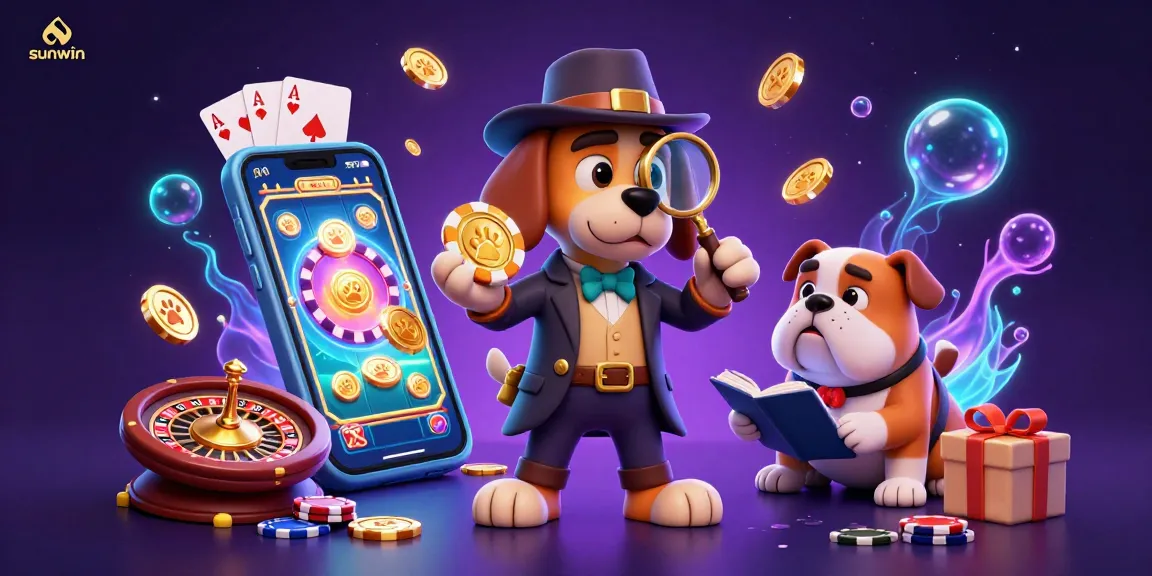 Engage in thrilling online gambling with sunwin's vibrant casino scene featuring colorful slots and characters.
