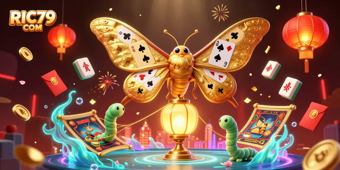 Play and win big at RIC79 COM with vibrant casino-themed characters and elements in action.
