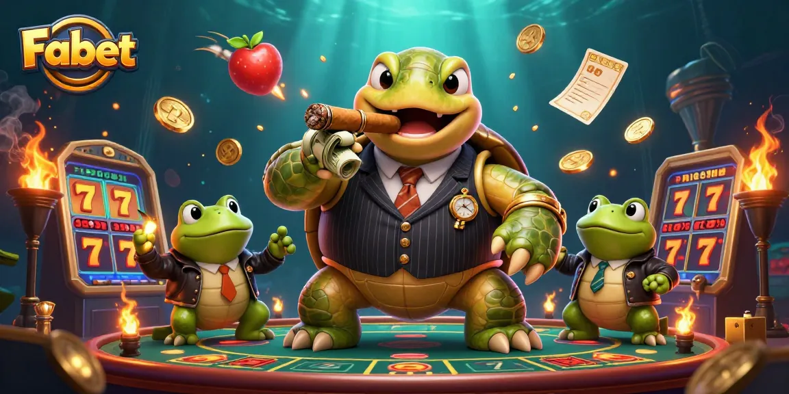 Experience the thrilling action at Fabet with colorful 3D casino characters and dynamic gaming elements.