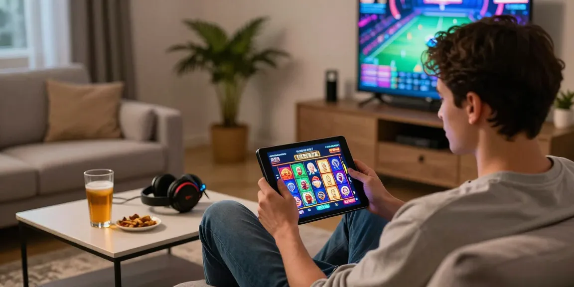 Experience slot7000 gaming from home in a modern, cozy setting.