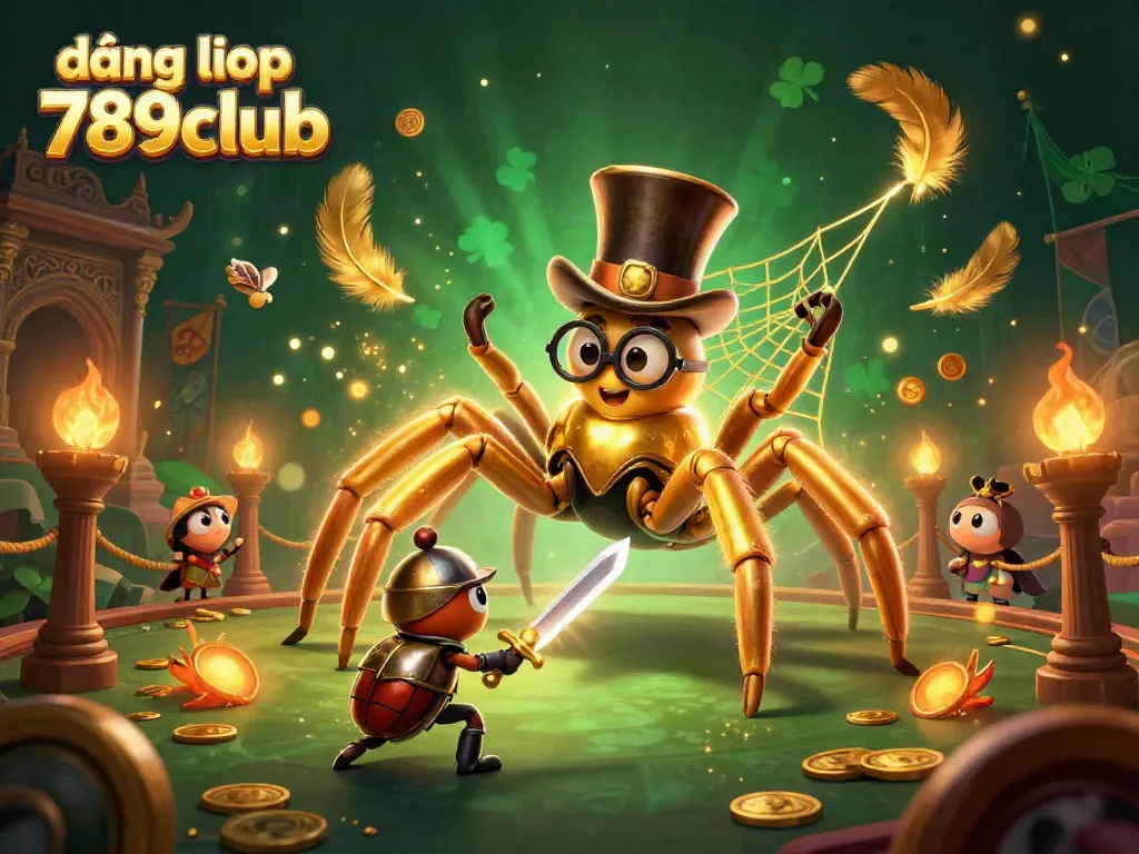 "Log in to 789Club to experience excitement with bold characters and dynamic casino-themed elements."