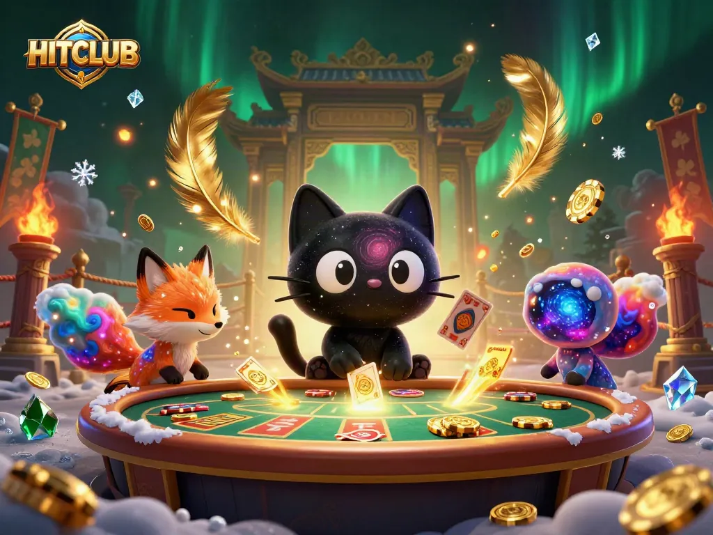 Engage in thrilling gameplay at HITCLUB, featuring captivating cosmic elements and dynamic betting action.