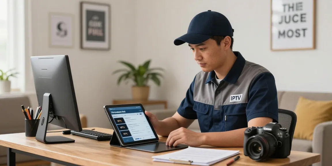 Professional IPTV reseller providing trusted services at a nearby business.