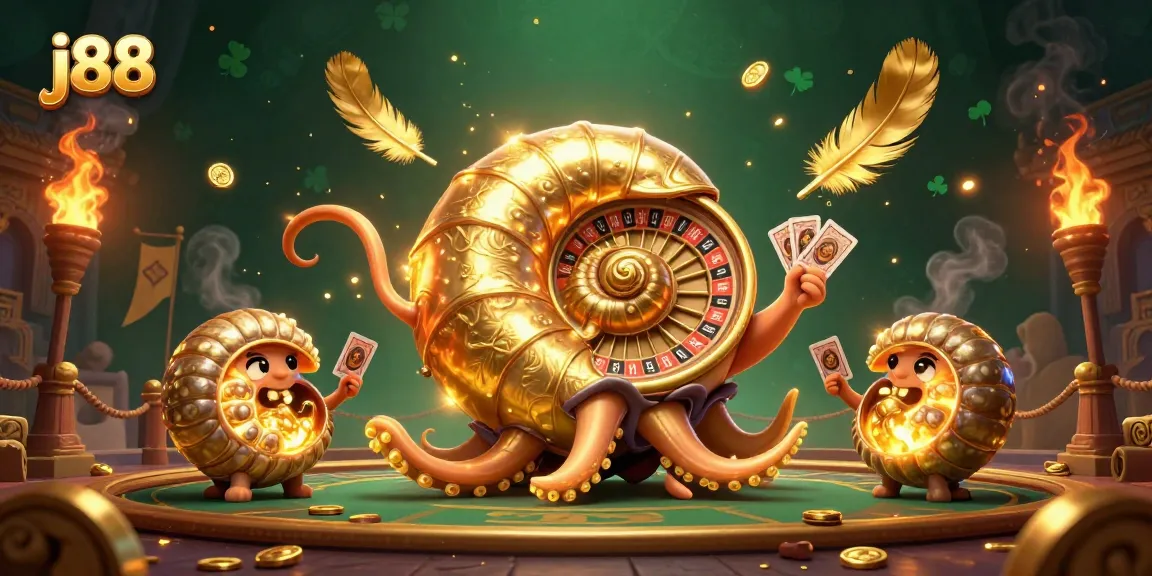 Experience thrilling j88 gameplay with vibrant characters and dynamic casino elements.