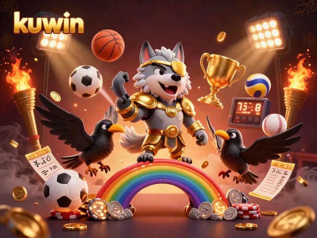 kuwin offers thrilling sports betting experiences with dynamic gaming elements illuminating the excitement.