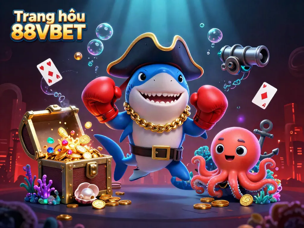 Experience the thrill of Trang chủ 88VBET with playful sea characters revealing treasure!