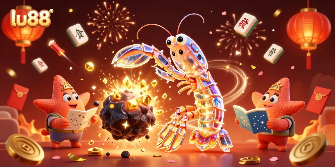 Engage with thrilling adventures at lu88, featuring vibrant 3D characters amidst casino excitement and rich rewards.