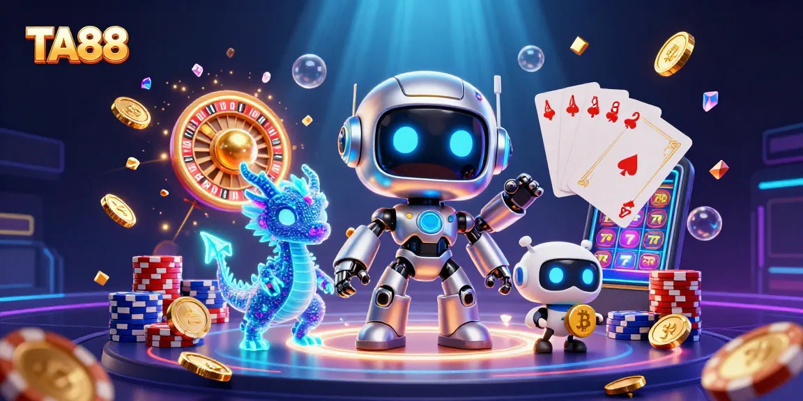 TA88 franchise engaging in thrilling casino games with dynamic elements and vibrant graphics.