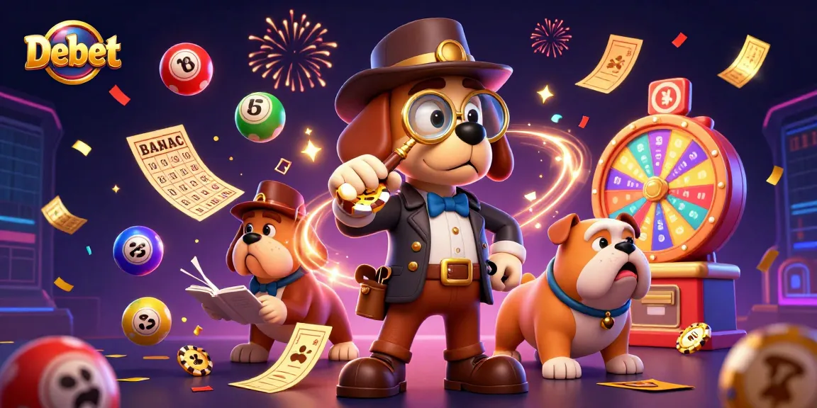 Engage with thrilling gaming experiences at Debet, featuring detectives and lottery game elements.