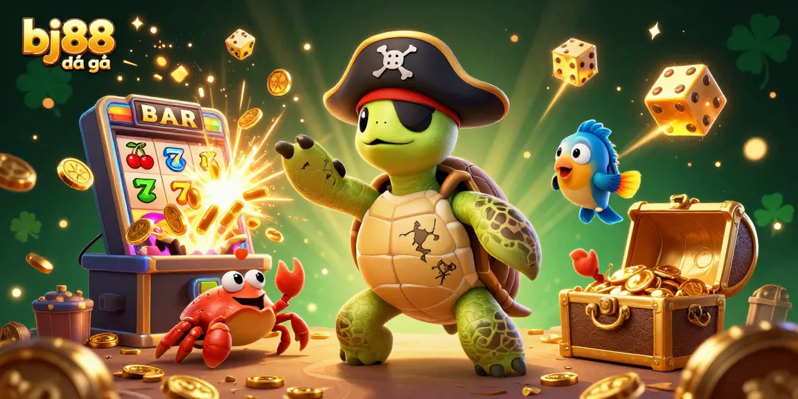 Experience thrilling matches with bj88 đá gà in a vibrant casino scene filled with colorful elements.