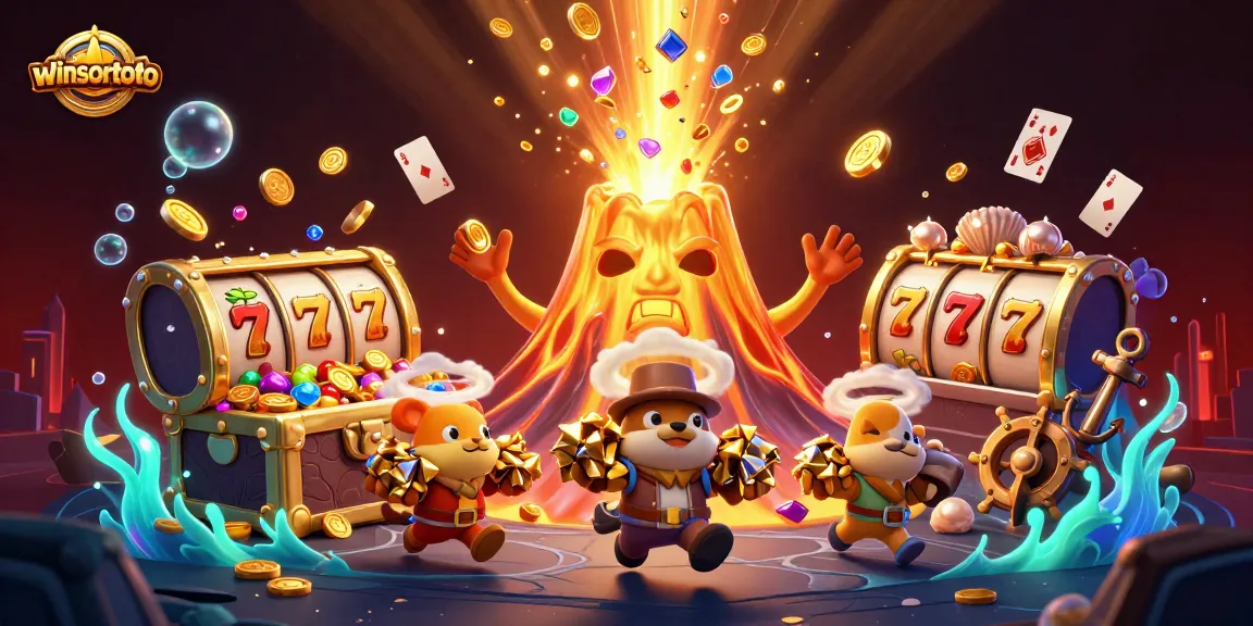 Menangkan peluang dengan winsortoto saat slot jackpot pecah penuh harta karun!