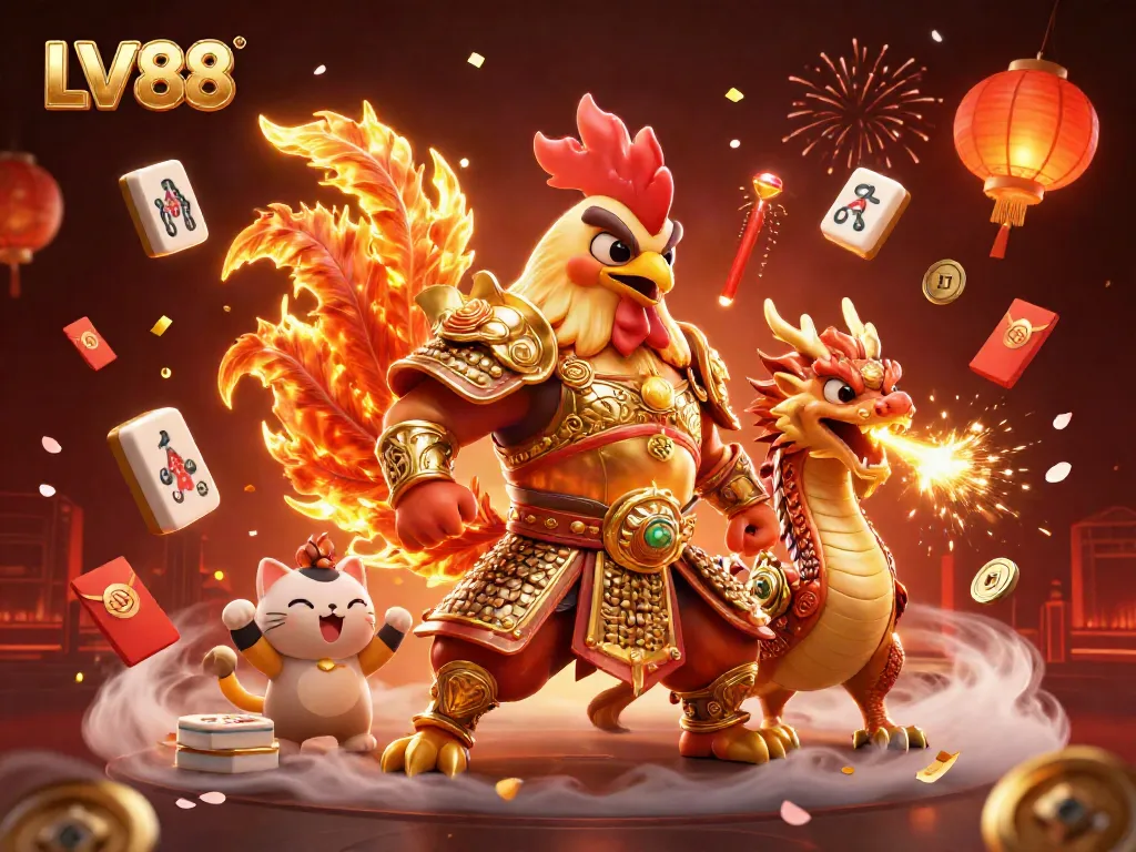 Engage in thrilling gameplay at LV88 with dynamic characters, vibrant elements, and cinematic quality.