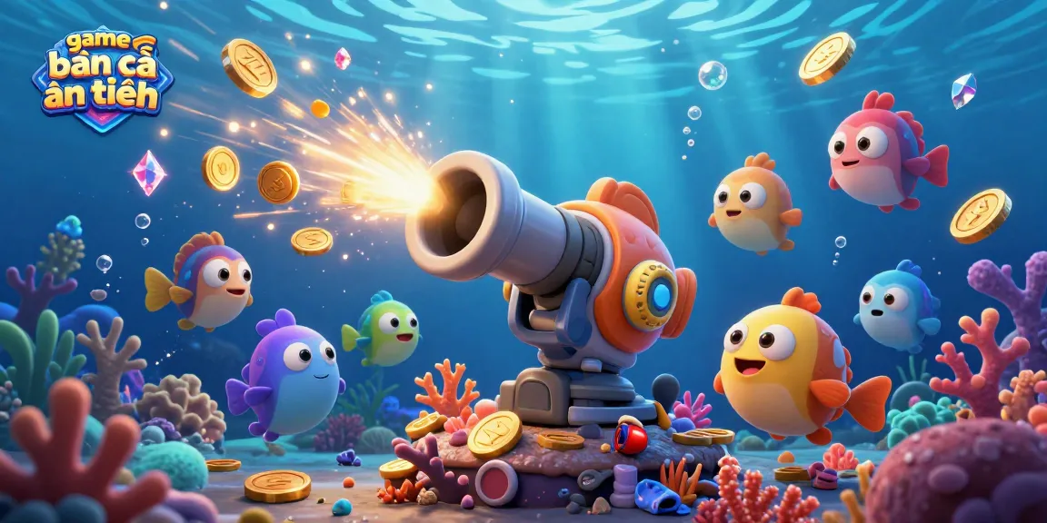 Engage in the thrilling game bắn cá ăn tiền with vibrant underwater action and dynamic elements.