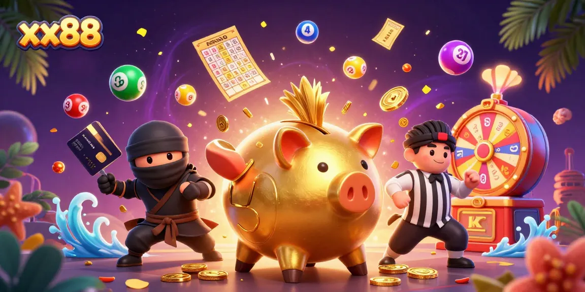 Experience thrilling gameplay on xx88 with a colorful casino showdown featuring dynamic elements.