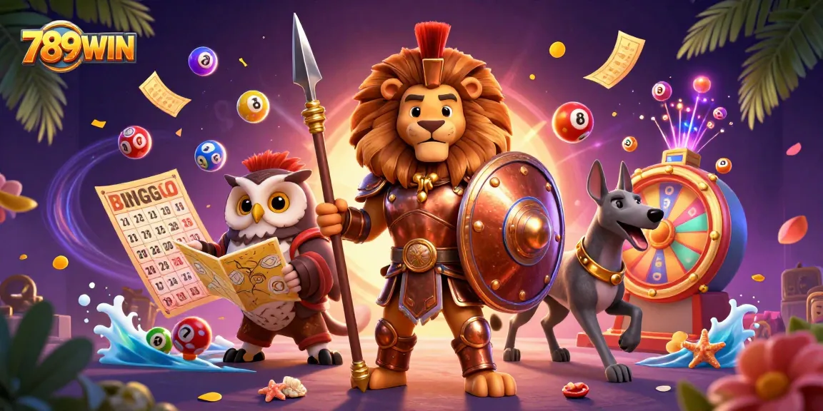 Experience the excitement of 789WIN with our dynamic casino illustration featuring vibrant elements of games.