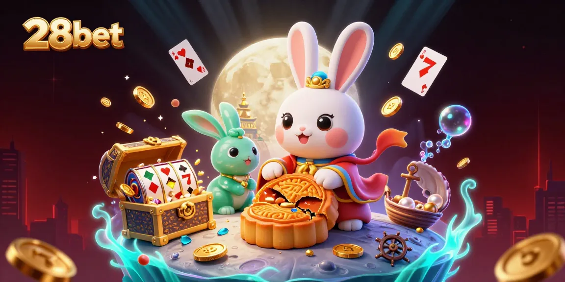 Join the exciting world of 28bet with vibrant themes and energy in this captivating illustration.