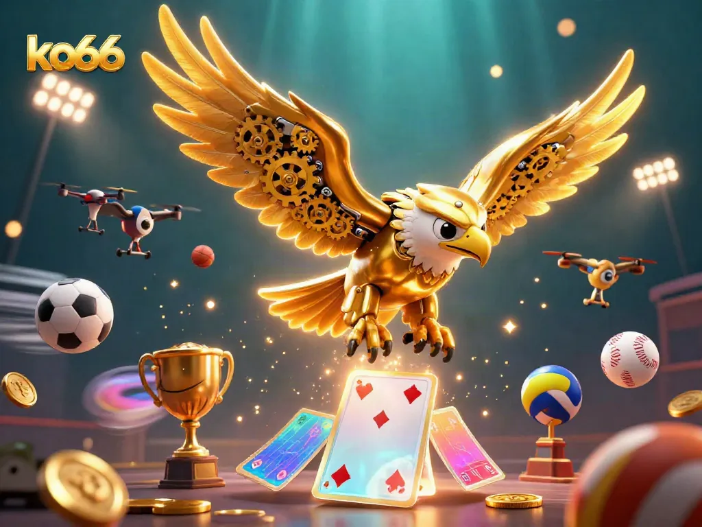 Engage with exciting gambling action on ko66, featuring dynamic sports elements and a captivating 3D gaming environment.
