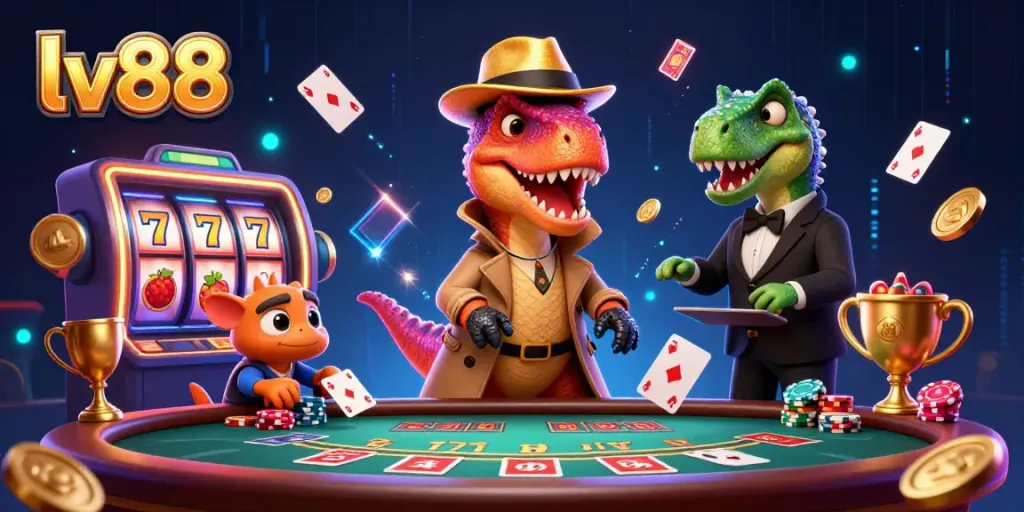 lv88 velociraptor card counter engages in blackjack while dodging watchful stegosaurus pit boss