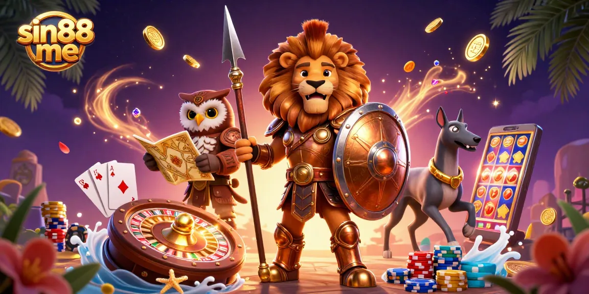 Experience winning with sin88 me at this vibrant casino scene featuring exciting games.