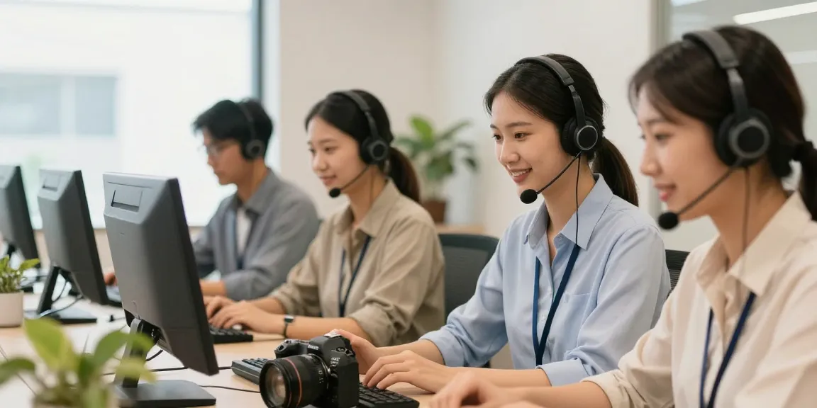 LUCK8's trusted customer support team providing professional service to local clients.