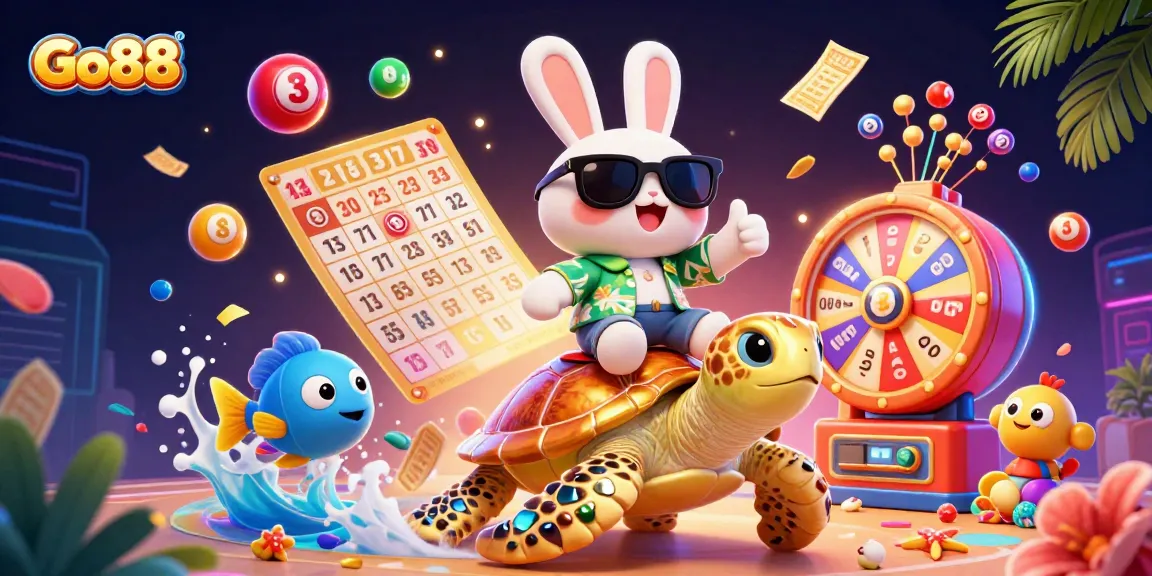 Go88 offers a vibrant casino experience with colorful game elements and an energetic atmosphere.