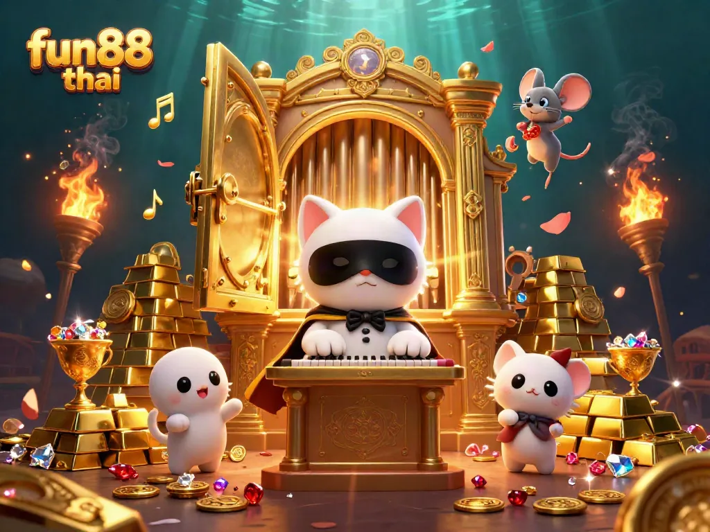 Play exciting games at fun88 thai with rich visual elements and dynamic gold treasures.