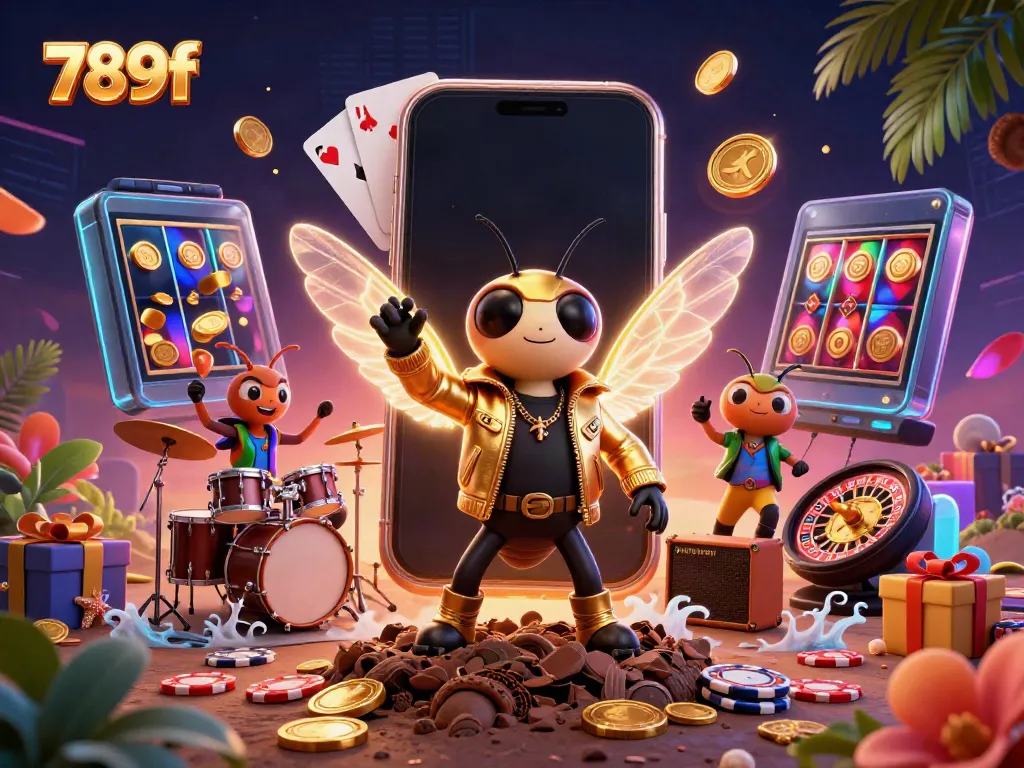 Spin and win with immersive scenes from 789f casino featuring vibrant slot action and lively characters.