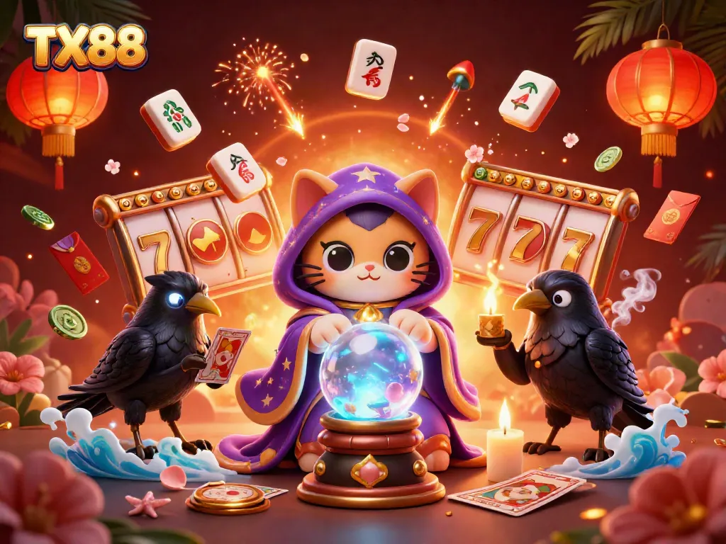 Experience thrilling gameplay at TX88 with a mystical fortune teller, enhancing your winning odds.