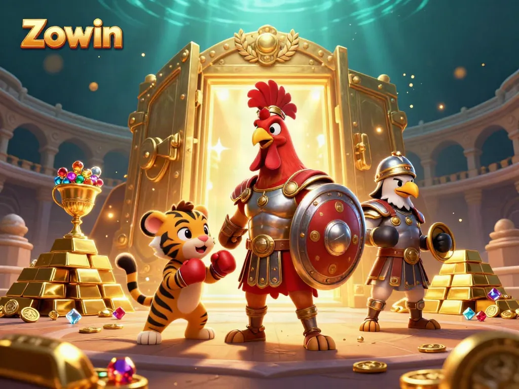 Zowin offers thrilling experiences with gaming gladiator, treasures, and excitement.